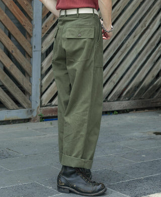 1947 1st 838A OD7 Utility Fatigue Pants