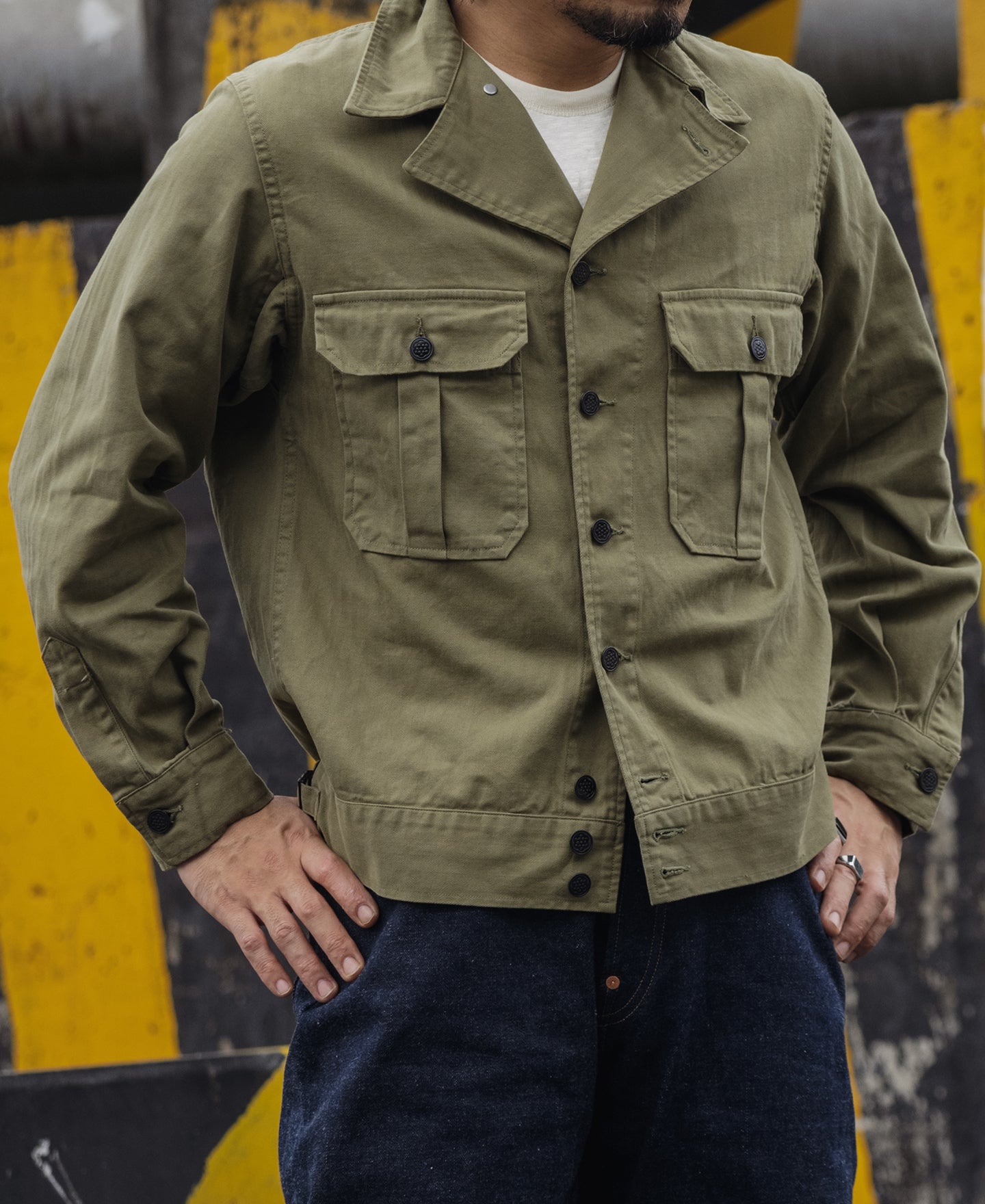 US Army M-41 HBT Fatigue Jacket | 1941 Herringbone Twill Jacket 