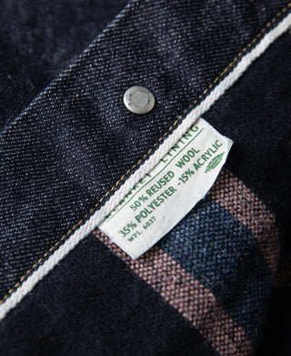 1950s 13.5oz Blanket Lined Denim Jacket