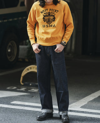 Heavyweight USMA Raglan Sweatshirt - Yellow
