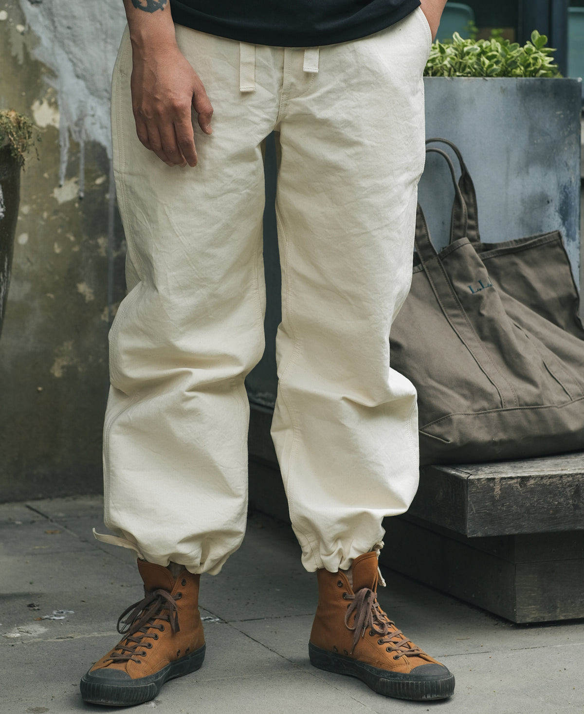 Experimental Test Sample Protective Cover Pants - White