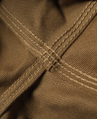 Heavy Duty Canvas Double Knee Pants - Brown