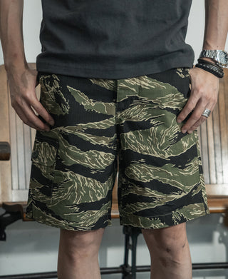 Vietnam War Tiger Camo Shorts