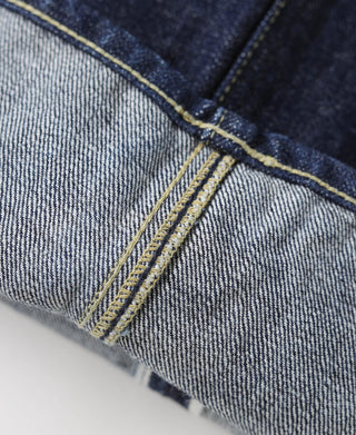 WWII Simplified Model Cowboy Selvedge Denim Jeans