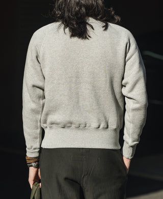 1980s Marine Bulldog Raglan Sweatshirt - Gray