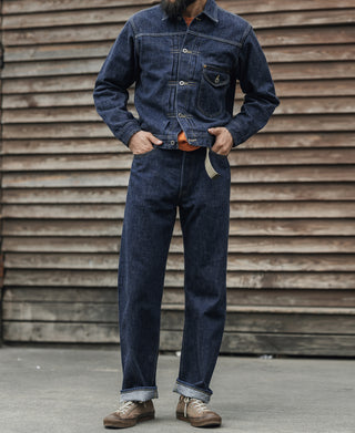 WWII Simplified Model Cowboy Selvedge Denim Jacket