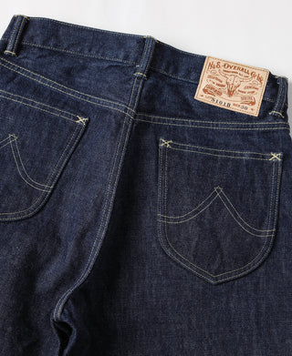 WWII Simplified Model Cowboy Selvedge Denim Jeans