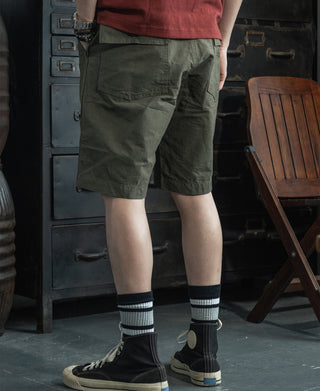 Vietnam War OG-107 Fatigue Utility Shorts - Olive