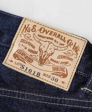 WWII Simplified Model Cowboy Selvedge Denim Jeans