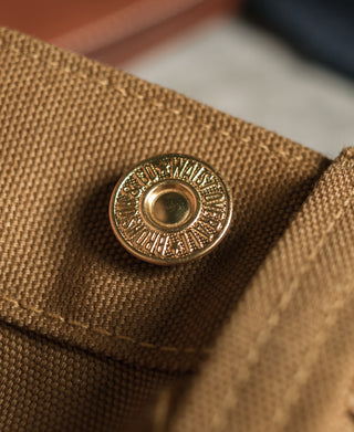 Heavy Duty Canvas Double Knee Pants - Brown