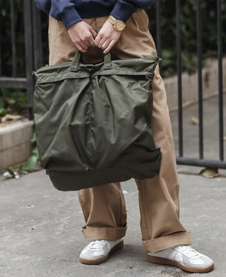 1980s USAF Pilot Nylon Helmet Bag - Olive