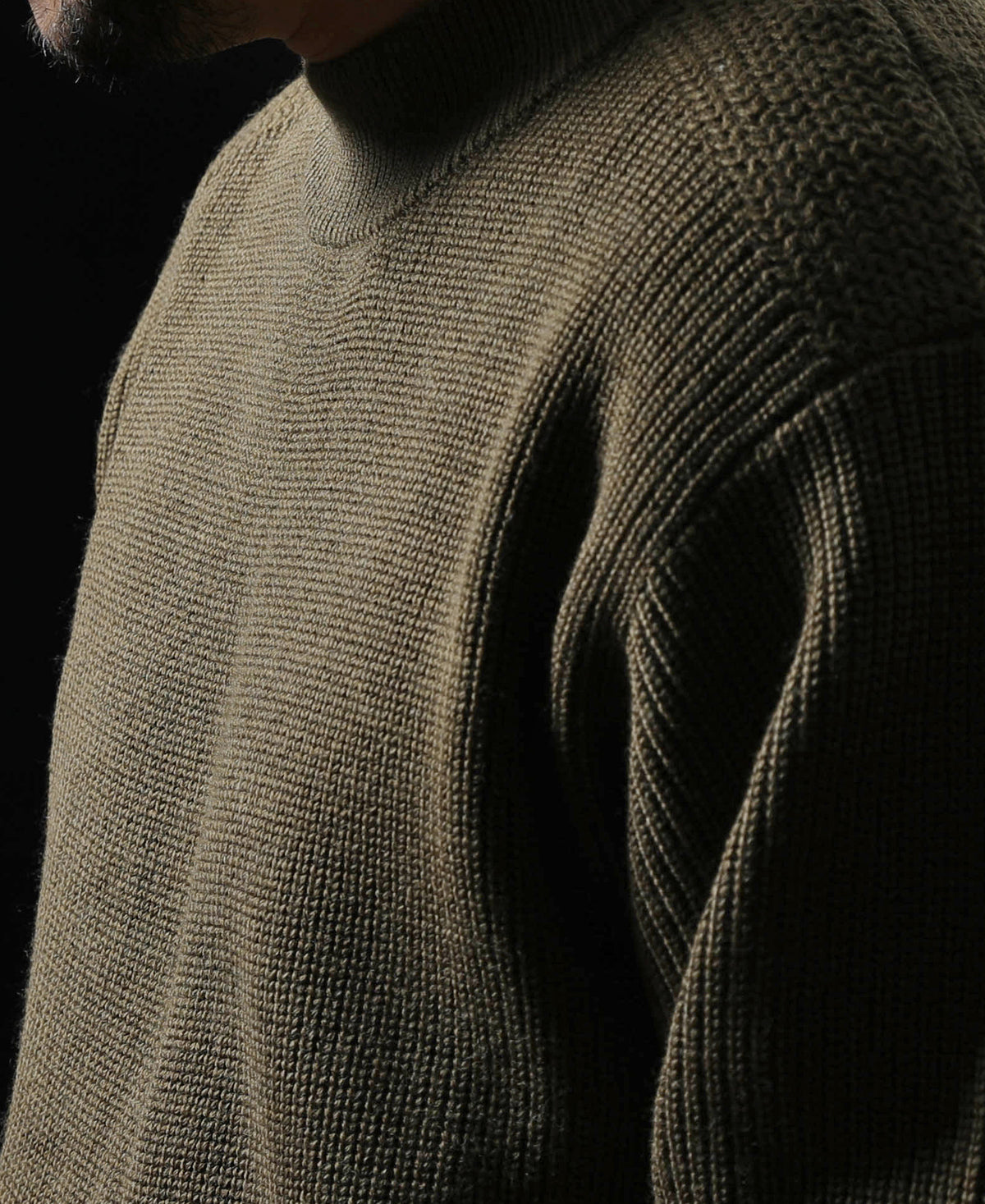 Pre-War Model USN Woolen Sweater - Olive