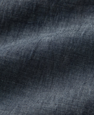 1930s Double-Pleated Chambray Pants