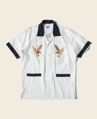 1950s Air Force Base Souvenir Shirt - White