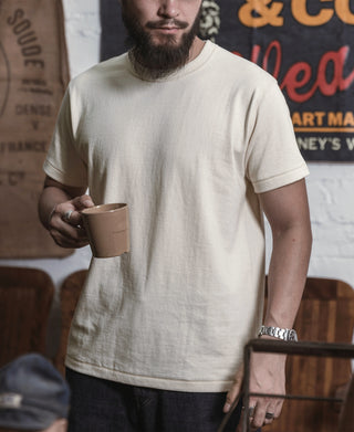 Loopwheel Tubular Athletic T-Shirt - Apricot