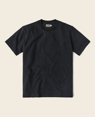 9 oz Cotton Tubular T-Shirt - Black