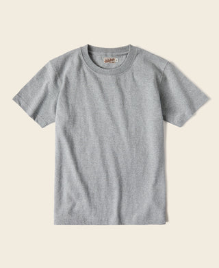 9 oz Cotton Tubular T-Shirt - Gray
