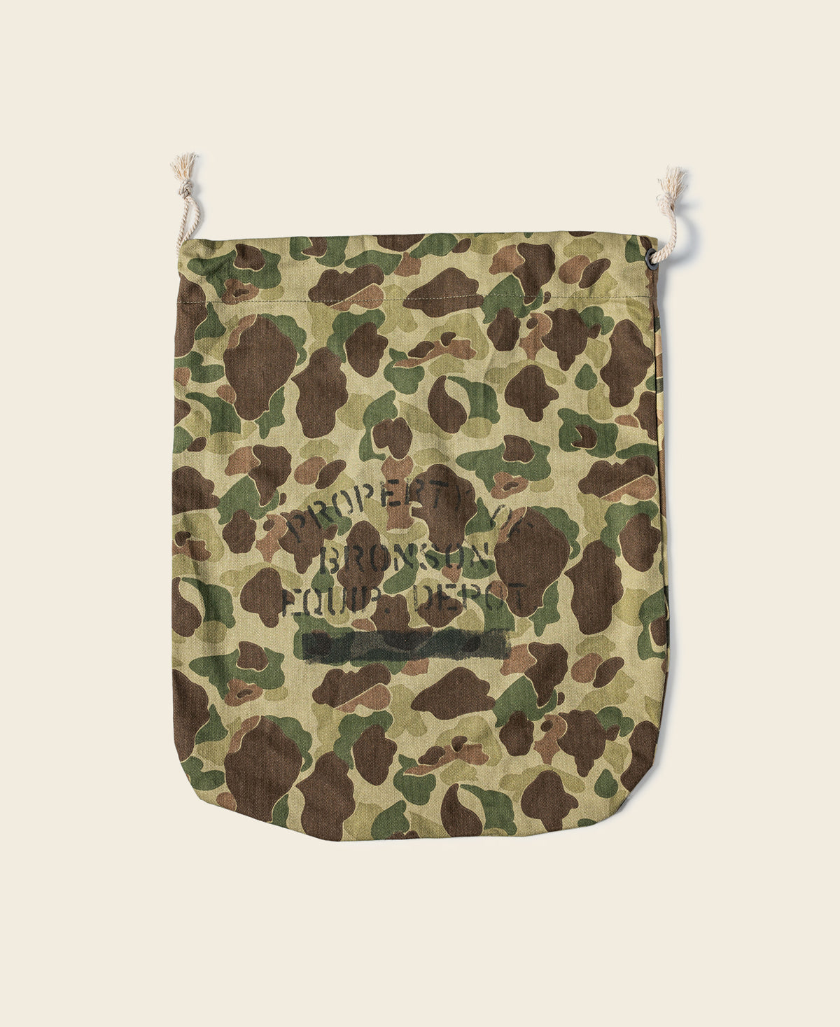 Military Style Duffle Bag - Camouflage