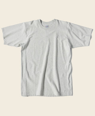 10.6 oz Reverse Weave T-Shirt - Gray