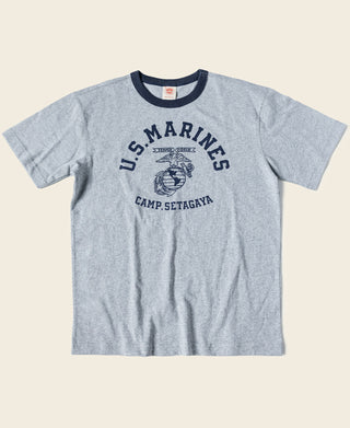 1970s US Marine T-Shirt - Gray