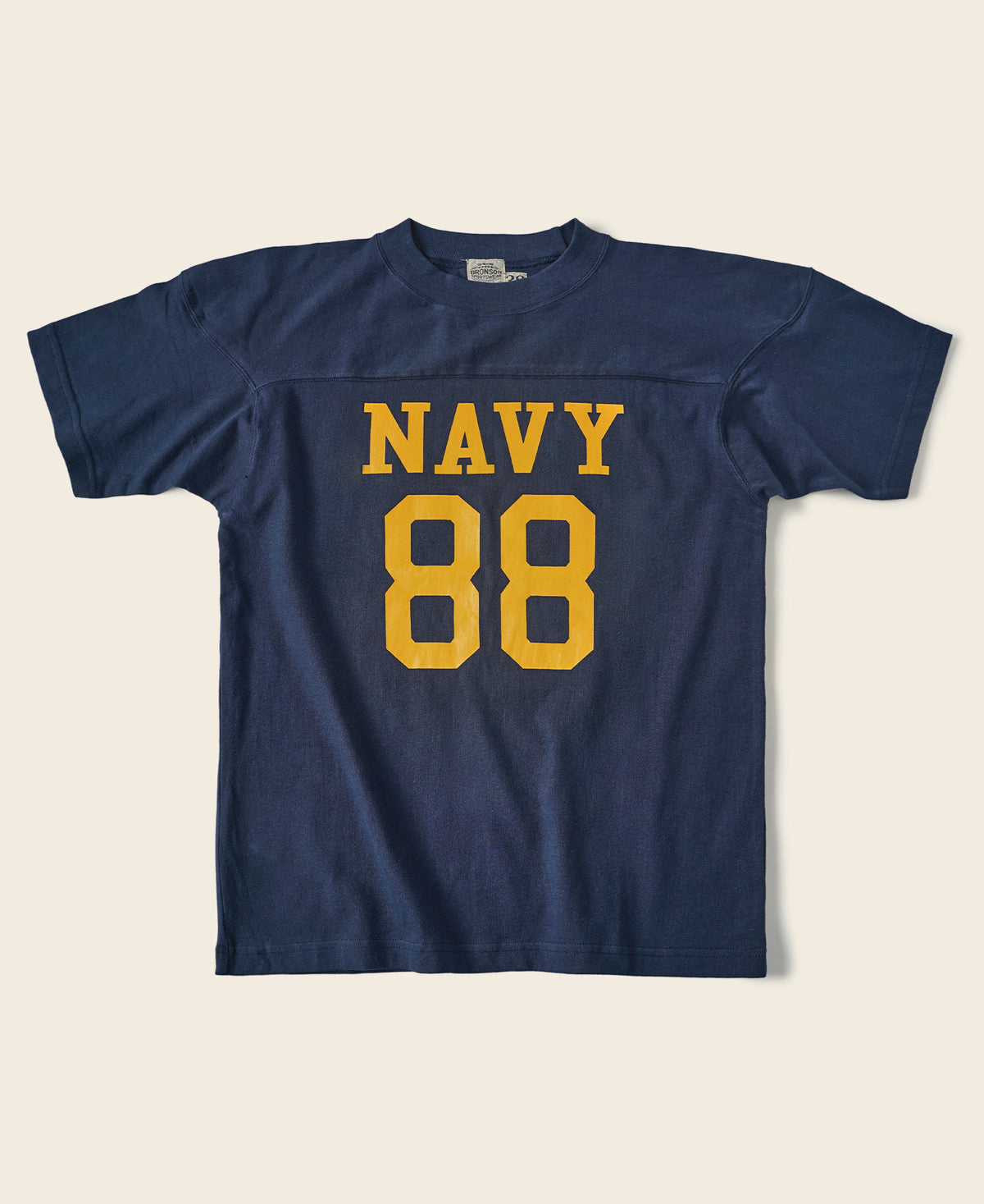 US Naval Football T-Shirt - Navy