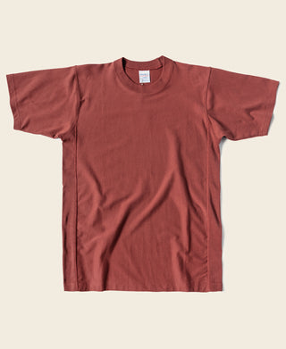 10.6 oz Reverse Weave T-Shirt - Red