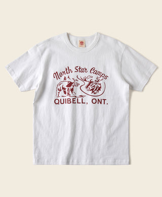 North Star Camp Graphic Jersey T-Shirt - White