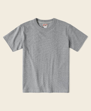 Loopwheel Tubular Athletic T-Shirt - Gray