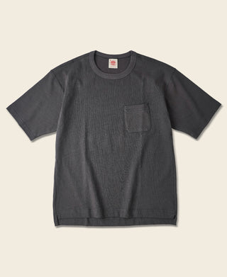 9.8 oz Cotton Classic Pocket T-Shirt - Dark Gray