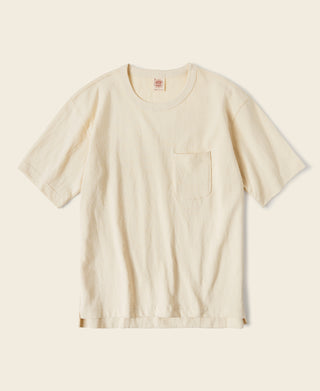 9.8 oz Cotton Classic Pocket T-Shirt - Apricot