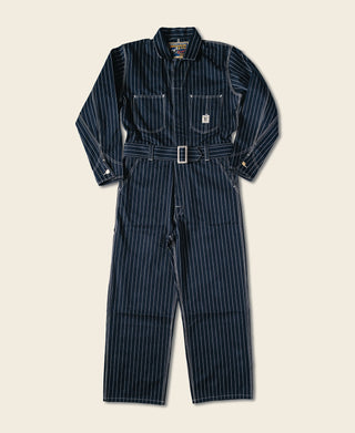 Lot 951 1950s Mechanic Coveralls Jumpsuit - Navy