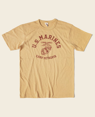 1970s US Marine T-Shirt - Yellow