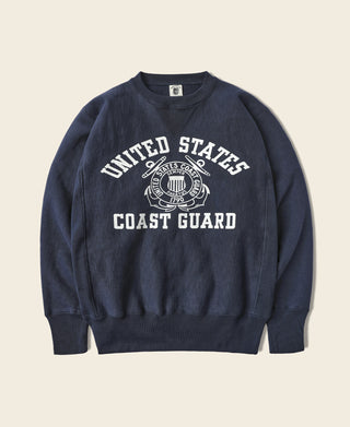 21 oz USCG Reverse Weave Sweatshirt