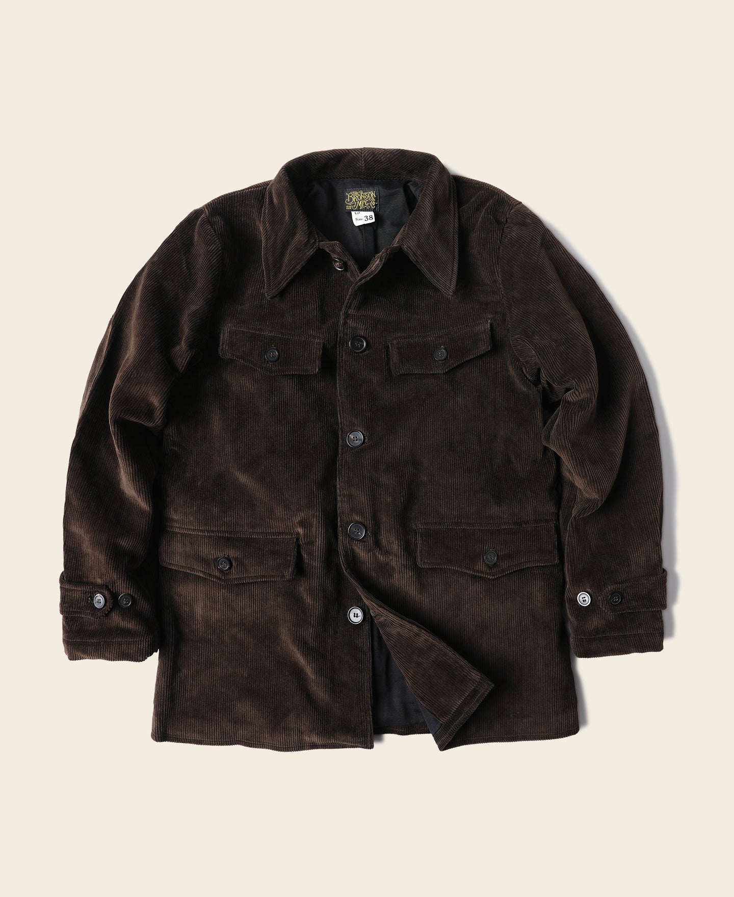 1930s French Heavyweight Corduroy Hunting Jacket | Bronson