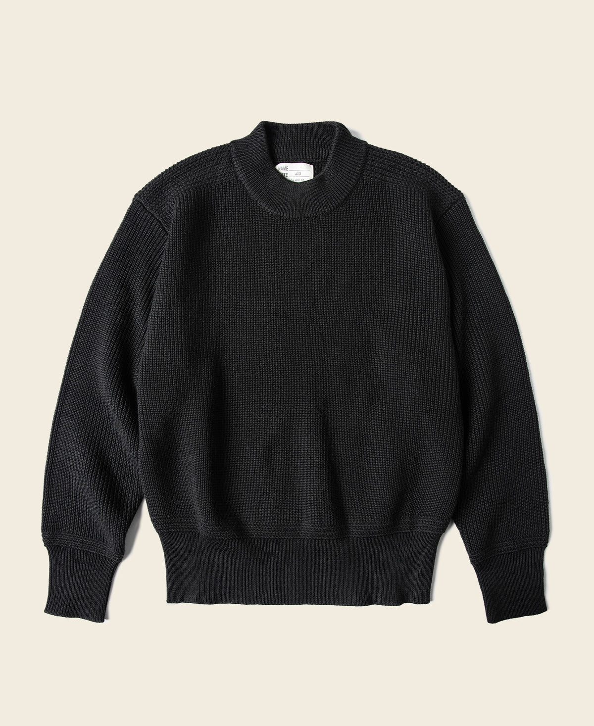 Pre-War Model USN Woolen Sweater - Black
