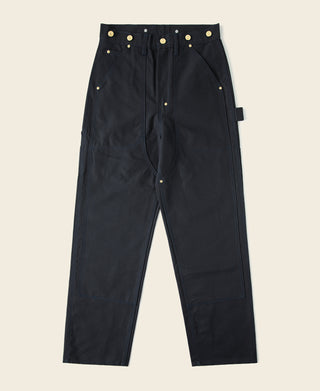 Heavy Duty Canvas Double Knee Pants in Navy