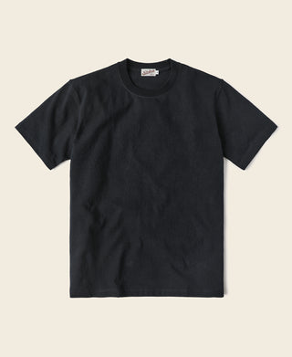 9 oz US Cotton Tubular T-Shirt - Black