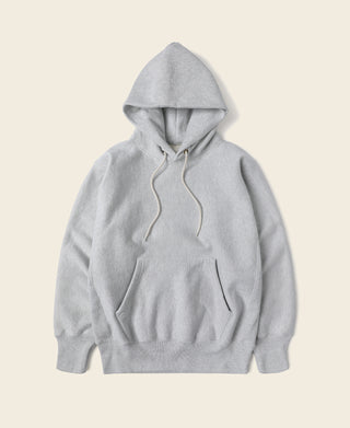 21 oz Military Academy Reverse Weave Hoodie - Gray