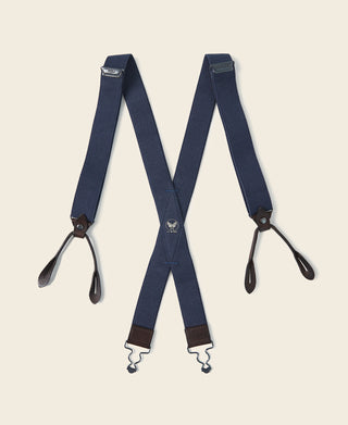 USAF X Back Suspenders - Navy