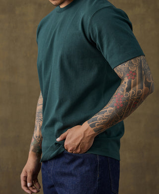 9 oz Cotton Tubular T-Shirt - Dark Green