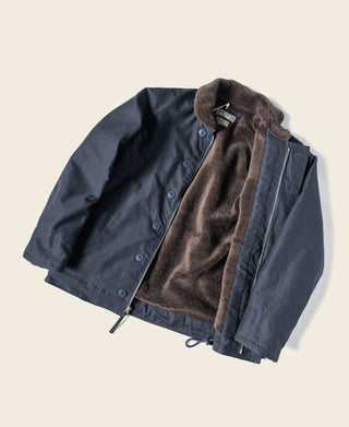 1943 USN 1st Type N-1 Deck Jacket - Navy/ Stencil