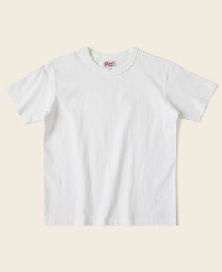 Loopwheel Tubular Athletic T-Shirt - White