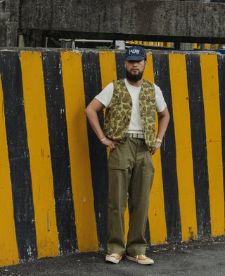 Herringbone Cotton Camouflage Assault Vest (Modified)