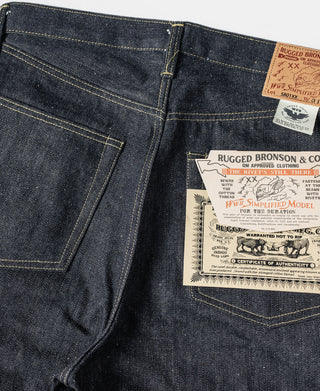 S801XX 1943 War Simplified Model Selvedge Denim Jeans