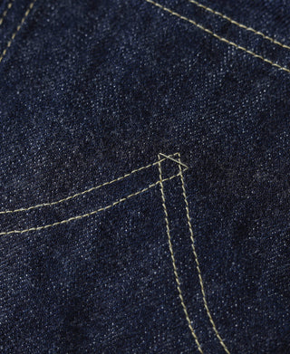 WWII Simplified Model Cowboy Selvedge Denim Jeans