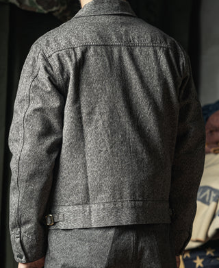 Covert Salt & Pepper Cossack Jacket