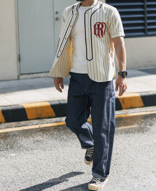1950s Indigo Denim Painter Pants
