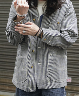 1939 98-J Railroad Hickory stripe Work Jacket