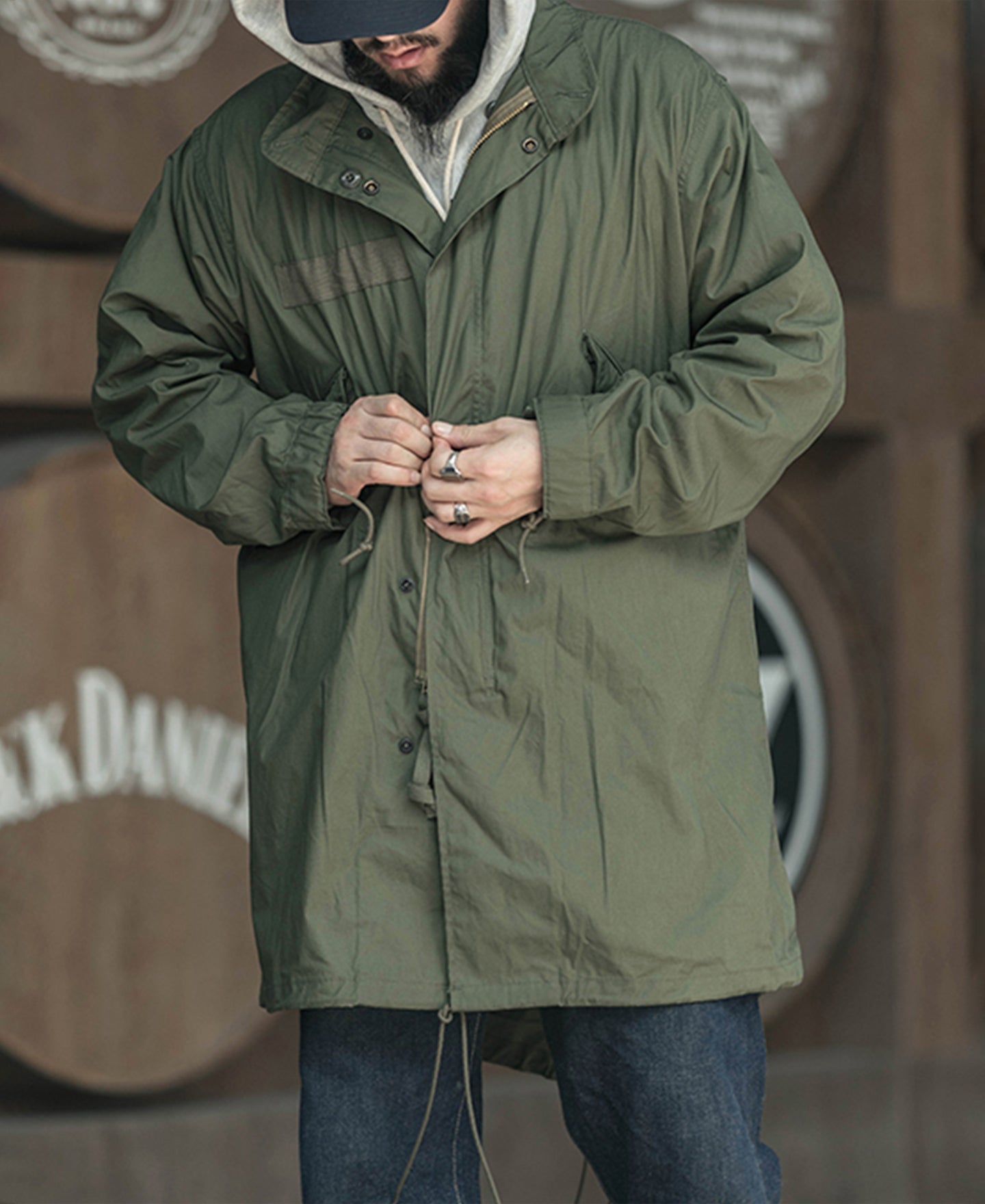 Fishtail Parka Military Parka Men GI Style M65 Fishtail Parka John