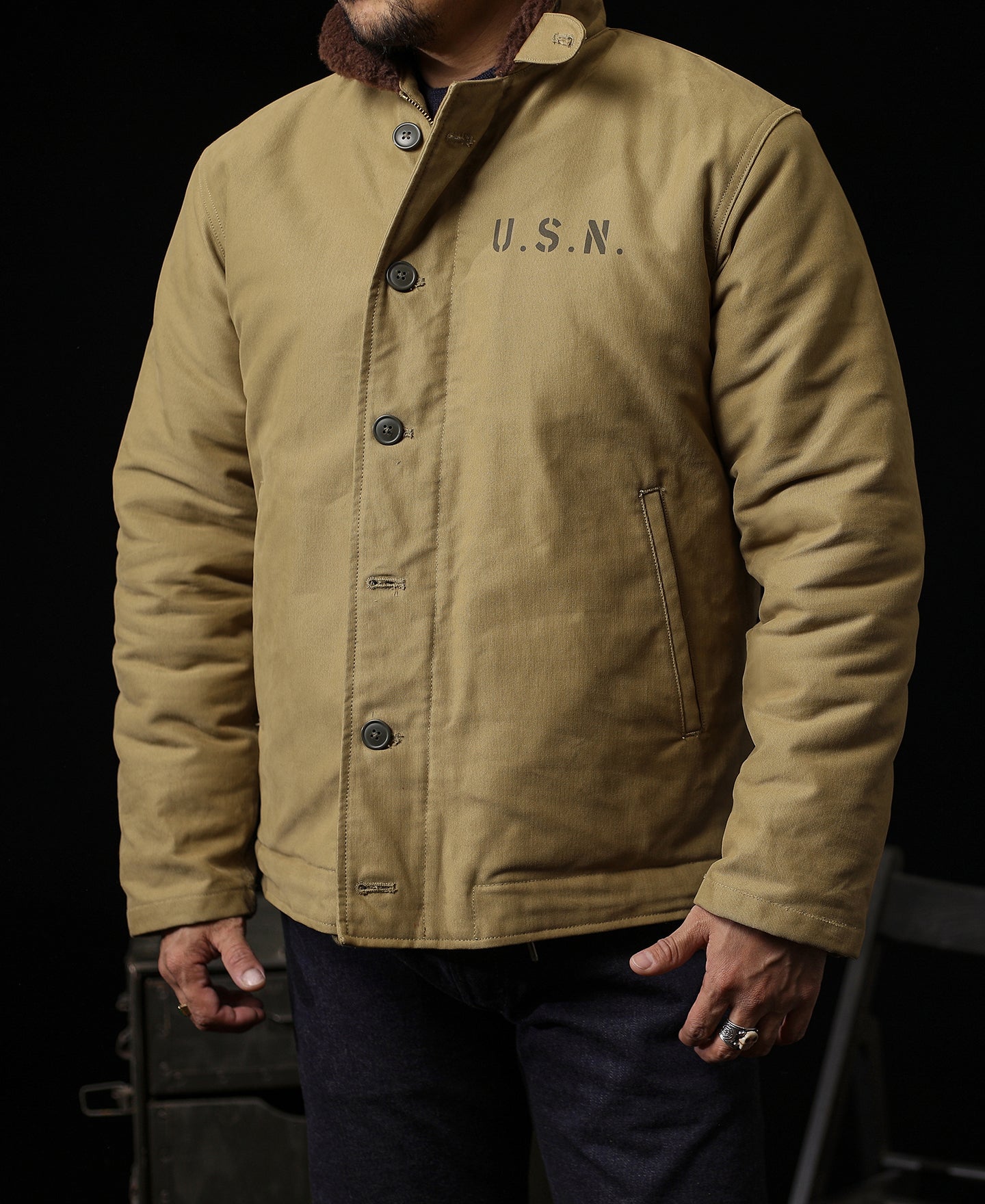 Us Navy Deck Jacket N1 DECK JACKET N1 US NAVY BLUE